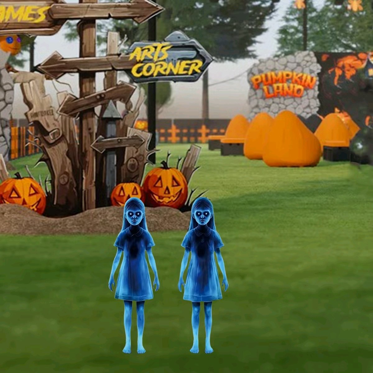 🎃Halloween Pre-sale 60% OFF👻2-PACK Halloween Ghost Stake Yard Decoration【Buy 2 Free Shipping】