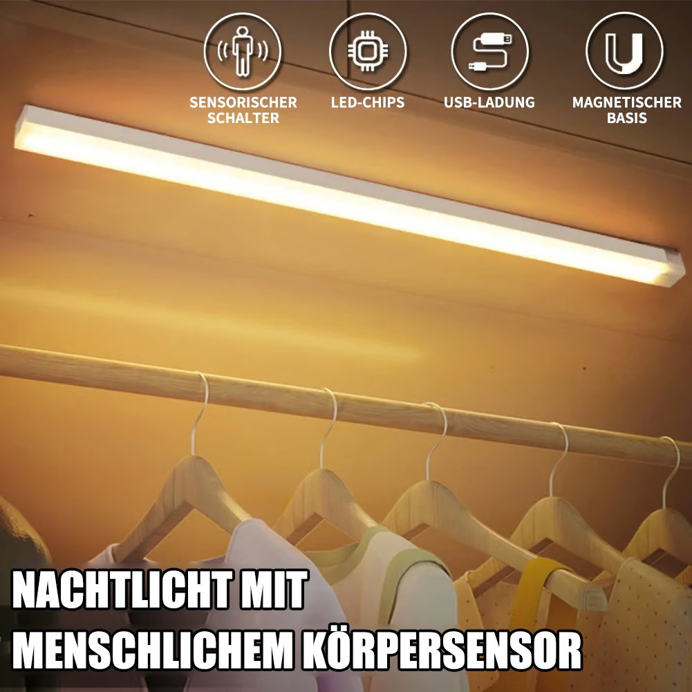 🔥Heißer Verkauf - 49% Rabatt🔥Bohrfreie intelligente Sensor magnetische aufladbare LED-Leuchte