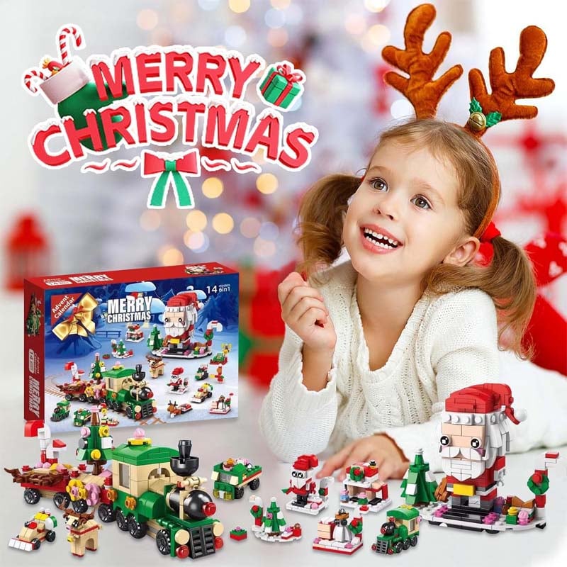 🔥Last Day Promotion 48% OFF-🎁-2024 Christmas Building Blocks Gift Box