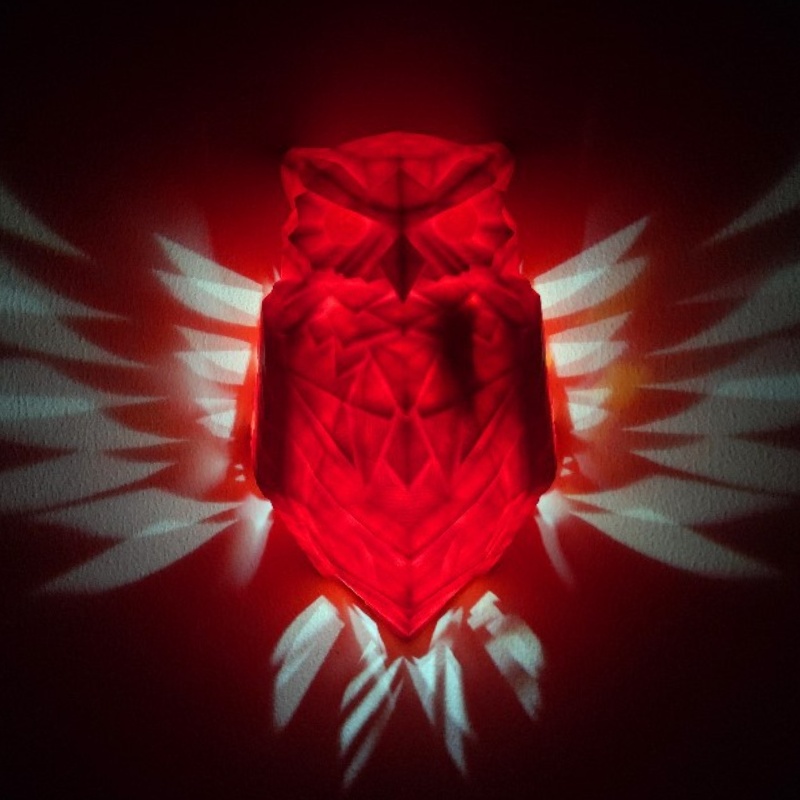 🔥Halloween Presale 70% OFF-🦉3D Owl LED Wall Lamp