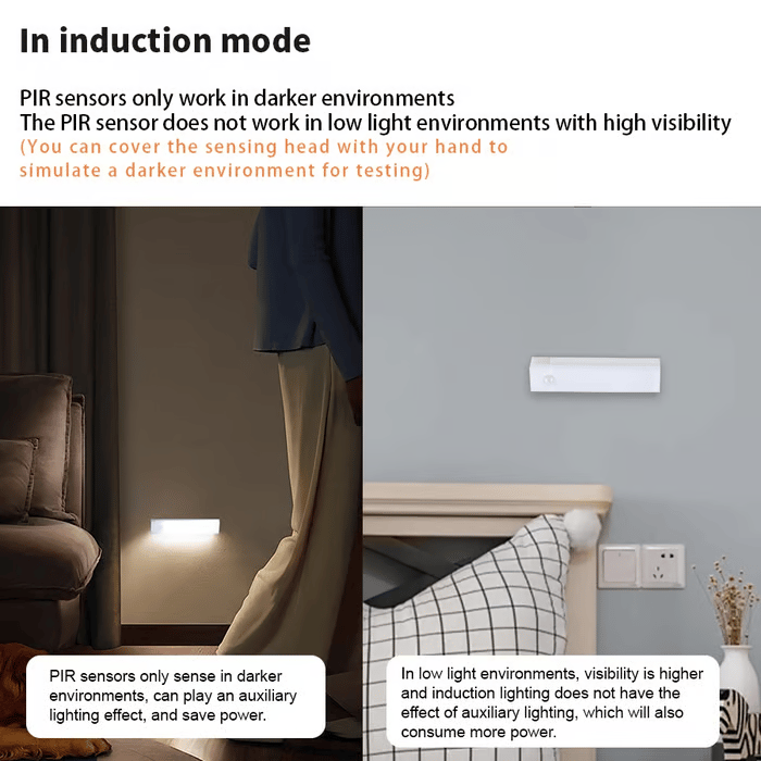 🔥Last Day Promotion 50% OFF🔥Punch-free Smart Sensor Magnetic Rechargeable LED Lights