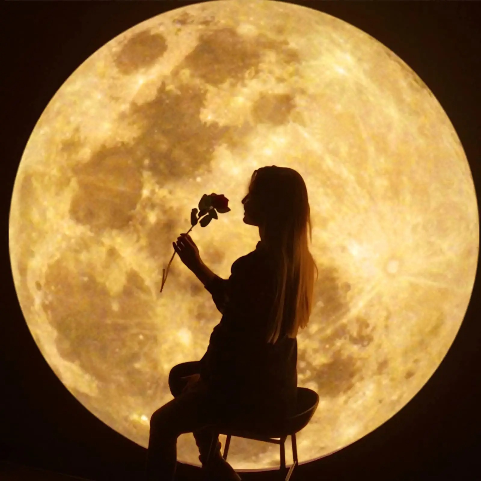 Moon Earth Projection LED Lamp🌌So Cool! 🎁Perfect Gift-Buy 2 Free Shipping