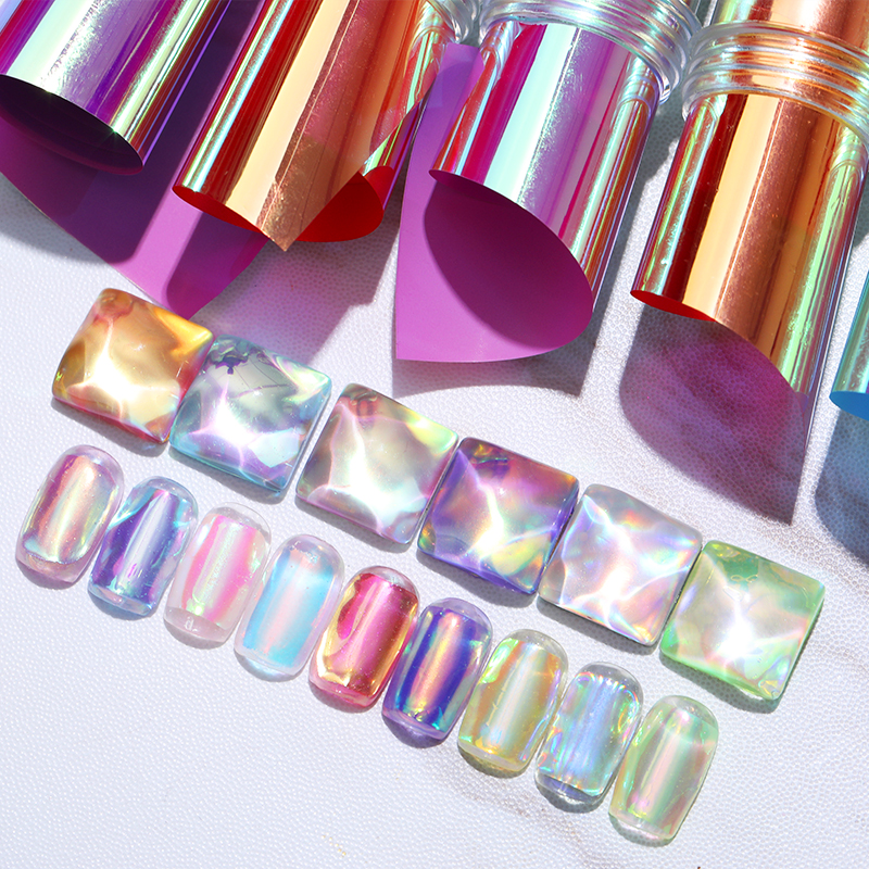 💖2022 Pre-Mother's Day Promotion-Get 48% OFF🎁Aurora Nails Glass Foil Film Set(10 Rolls)