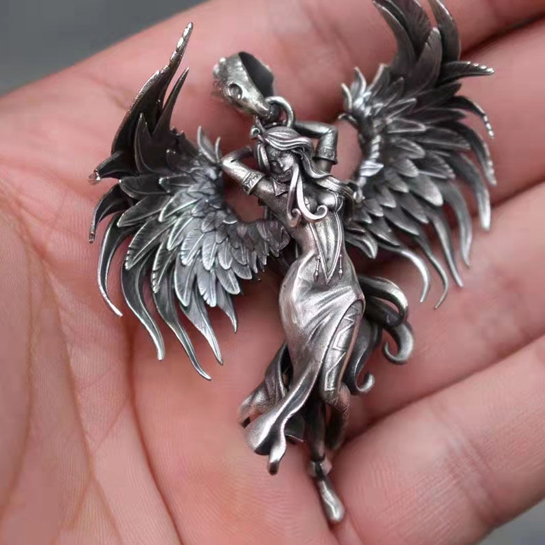 Succubus & Angel Pendant