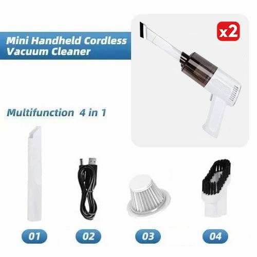 🔥Last Day Promotion 48% OFF - Wireless Handheld Car Vacuum Cleaner