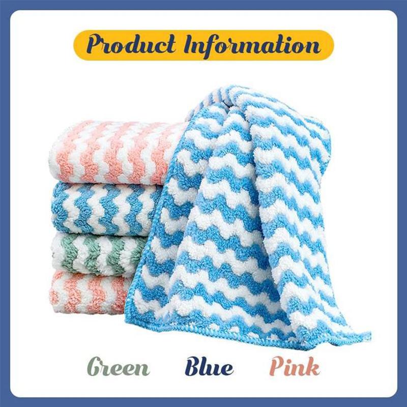 (🎅EARLY CHRISTMAS SALE-48% OFF) Microfiber Cleaning Cloth,Buy 1, get 2 free (3 pieces)