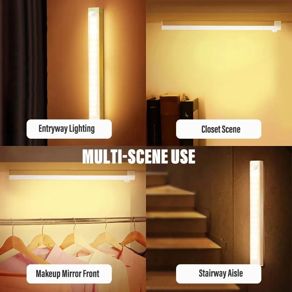 🔥Punch-free Smart Sensor Magnetic Rechargeable LED Lights