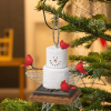 Funny Snowman Christmas Tree Ornament