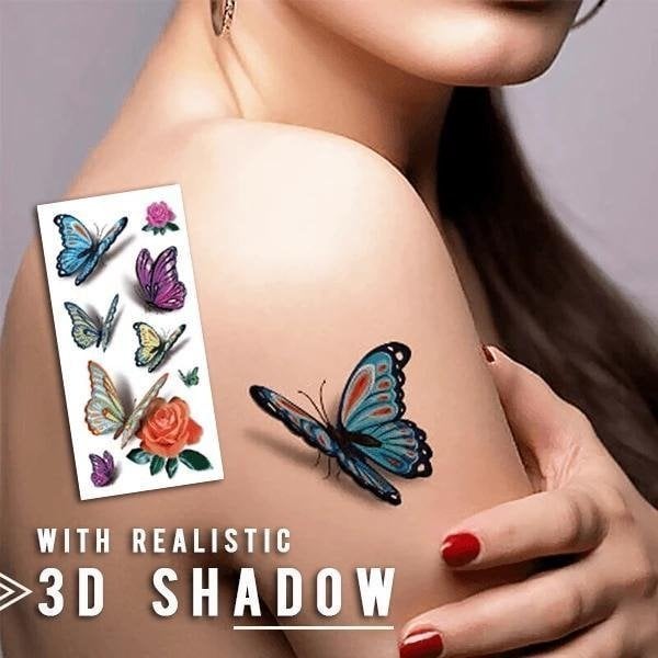 🔥LAST DAY SALE 70% OFF 👍 Trendy 3D Tattoo Stickers 50 PCS - Perfect for both all ages