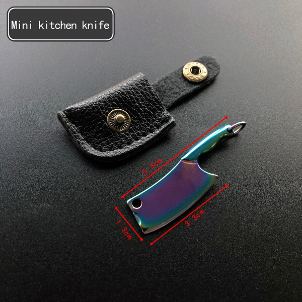 (New Year Promotion- SAVE 50%OFF)Multi-Function Keyring Mini Pocket Knife Keychain(Free scabbard)