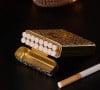 Retro Peaky Blinders Cigarette Case Hand-Carved Shelby