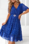 Women's V-neck Lace Hollow Dress
