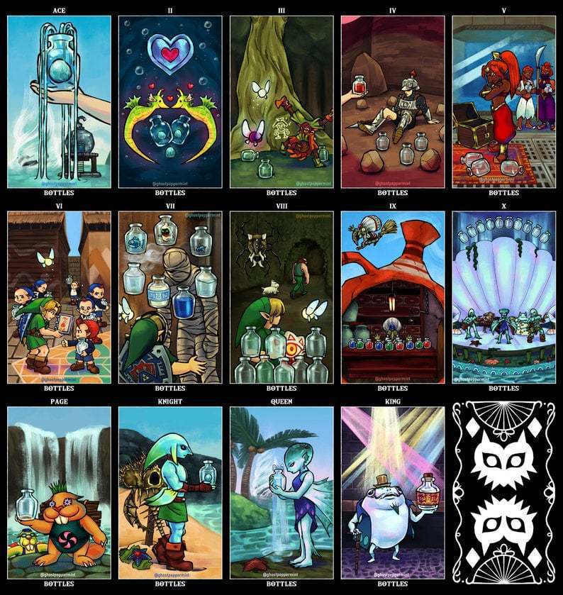 🔥Limited Edition🔥 Carnival of Time Tarot | Legend of Zelda - Complete 78-Card Deck