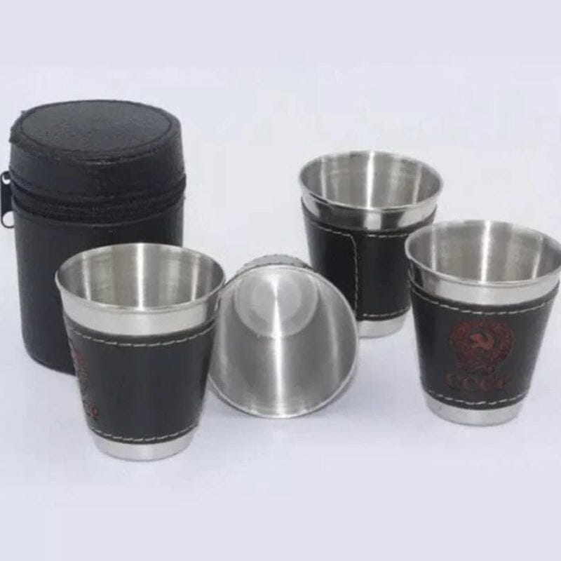 (🔥LAST DAY PROMOTION - SAVE 50% OFF) Stainless Steel Mug Set-BUY 2 GET 1 FREE ONLY TODAY