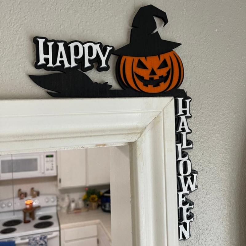 🎃Early Halloween Sale👻Halloween Door Corner Sign🔥Buy 3 Save 20% & Free Shipping