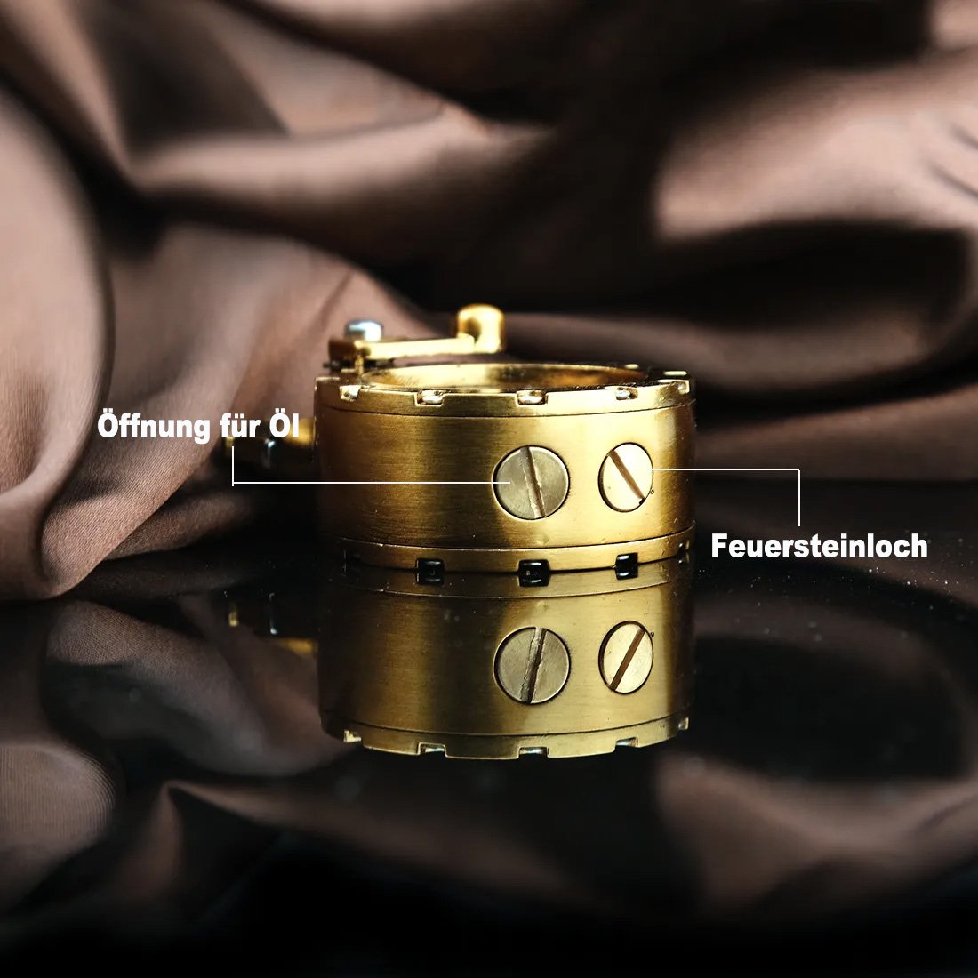 🔥Letzter Tag 61% RABATT 🎁Vintage Transparentes Trench-Kerosin-Antik-Steampunk-Feuerzeug