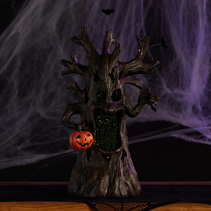 ⏰LAST DAY SALE 50% OFF💥LED Pumpkin Halloween Horror Tree Flash Column Tree