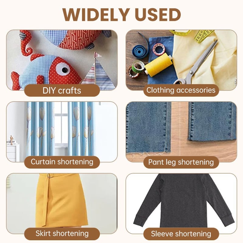 🔥Last Day Promotion 70% OFF🔥No Sew Hemming Tape Fabric Adhesive