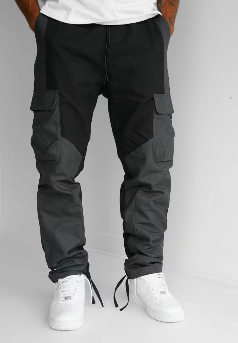 🔥Last Day 49% OFF - Terrain Panel Cargo Pants - Black/Charcoal