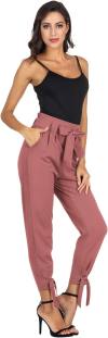 GRACE KARIN Womens Casual High Waist Pencil Pants with Bow-Knot Pockets for Work