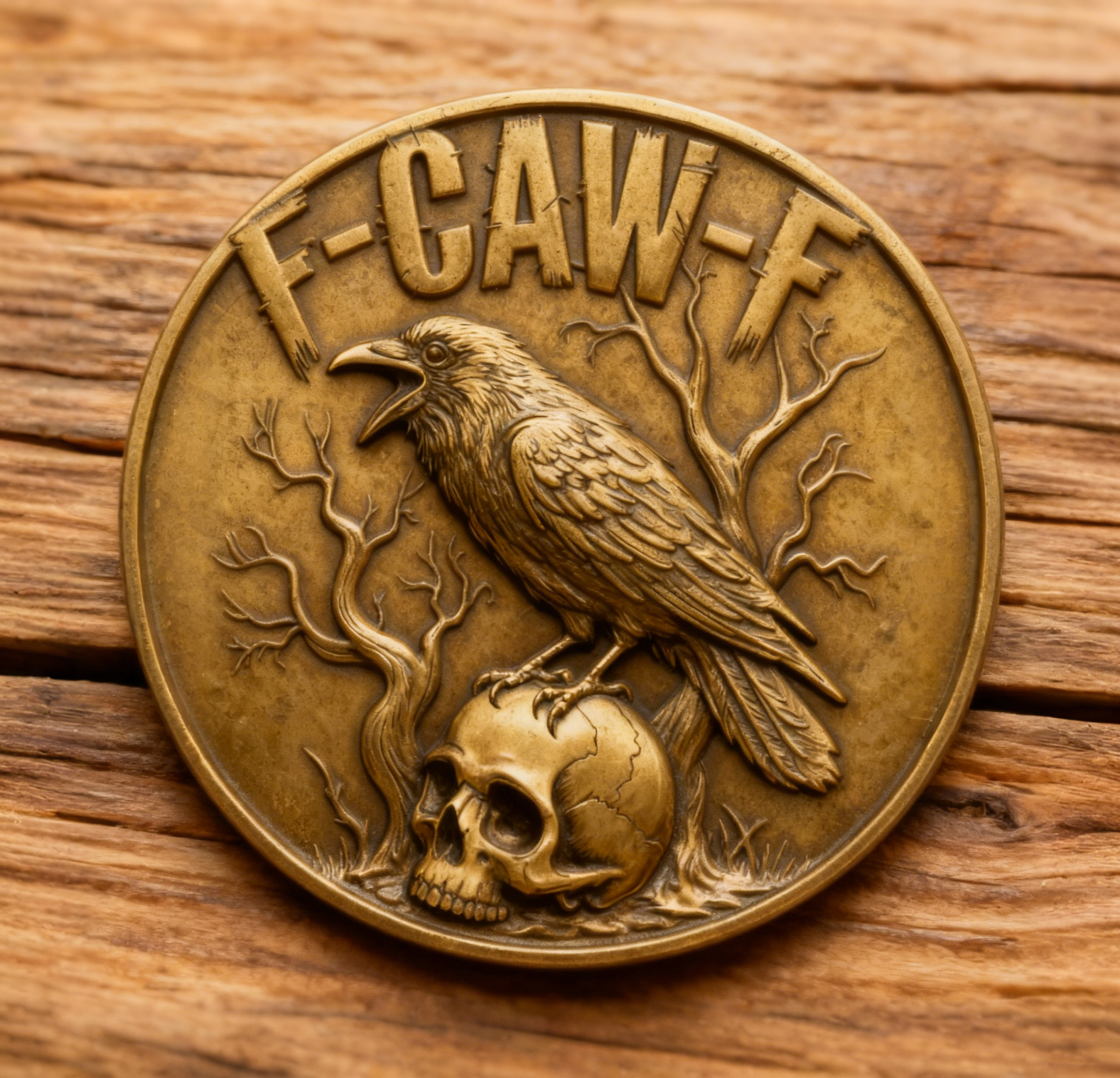 🔥Last Day 60% OFF🔥F-CAW-F Raven Coin