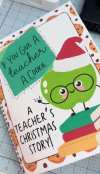 🔥LAST DAY 50% OFF-🎄Christmas card book-👩‍🏫If You Give a Teacher A Cookie Book📚