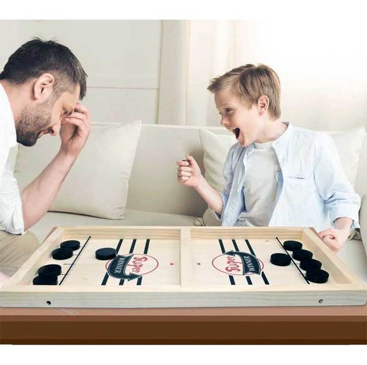 (🎄Christmas Promotion--48%OFF)Wooden Hockey Game(Buy 2 get FREE SHIPPING)