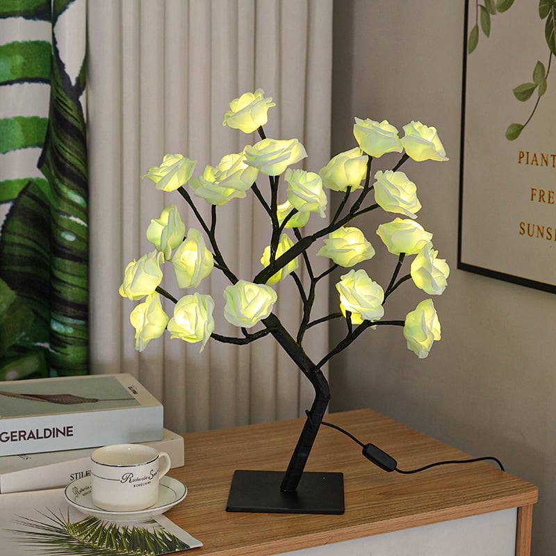 Last day 49% OFF💕Forever Rose Tree Lamp -- BUY 2 FREE SHIPPING