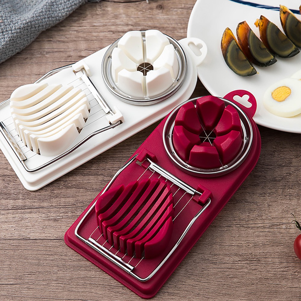 Last Day Promotion 48% OFF - 2 in1 Egg Slicers(Buy 2 Get 1 Free)