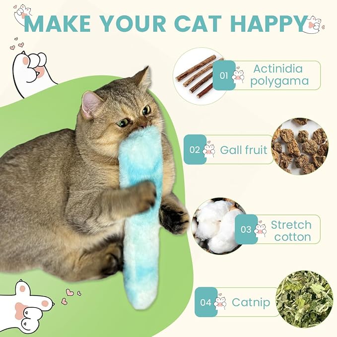 😻Pet Valentine's Day Gift get -50% off!🔥Cat Kicker Toy BUY 3  Free Shipping