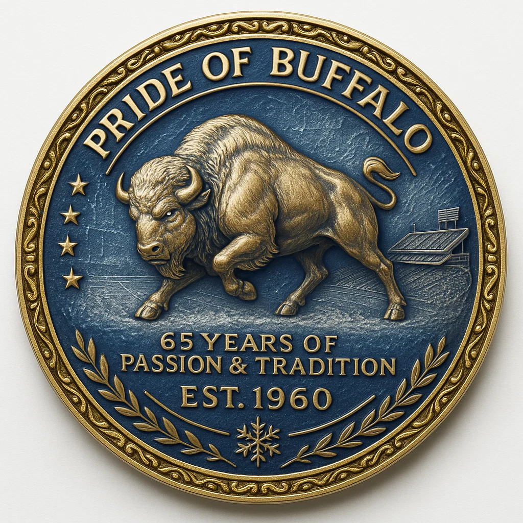 🔥Limited Edition🎁Buffalo Bills 65th Anniversary Commemorative Coin