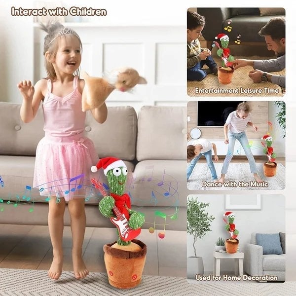 💥2023 NEW YEAR HOT SALE 48% OFF- Talking & Dancing Cactus Mimicking Toy🌵- BUY 2 GET EXTRA 10% OFF NOW!