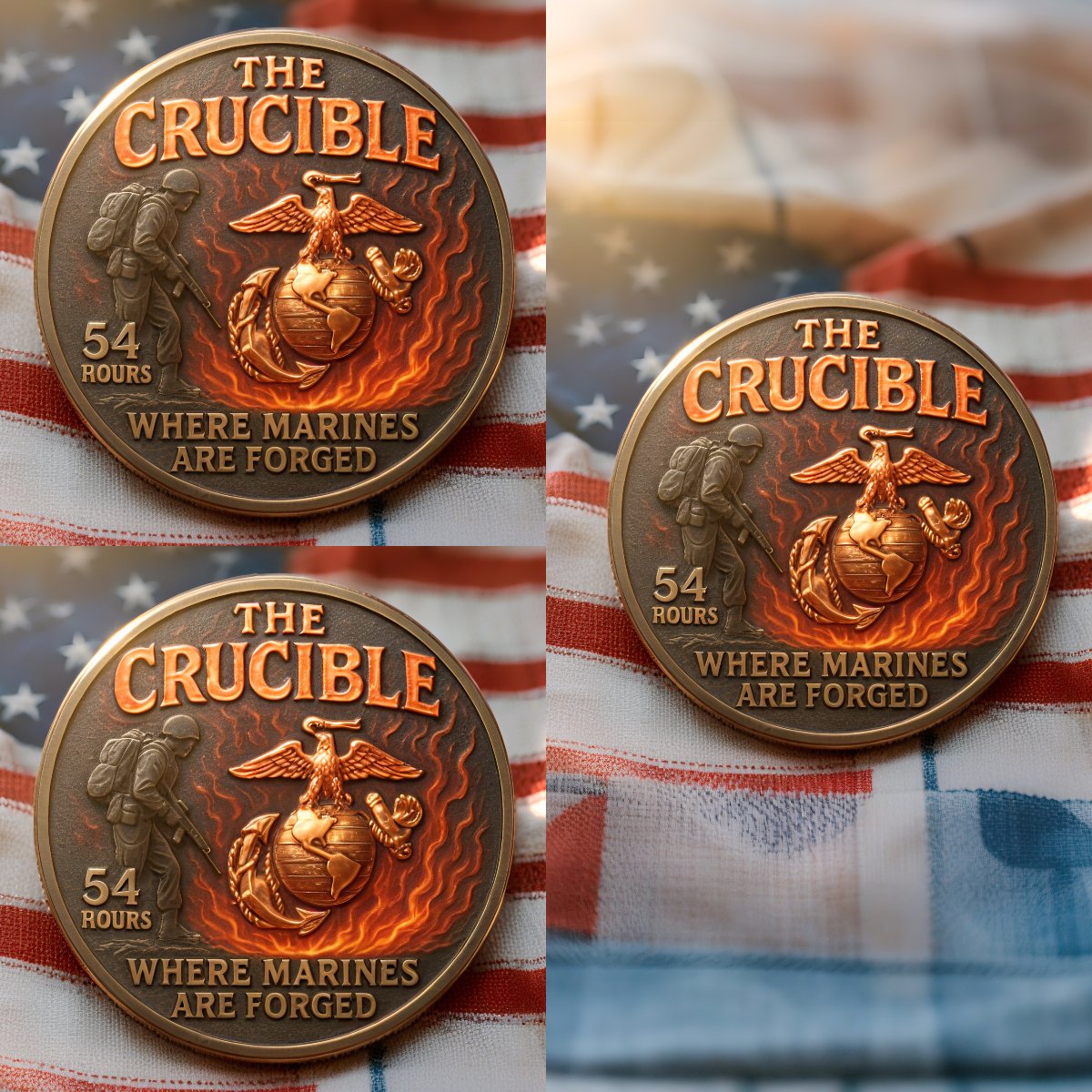 🏆Flash Sale 60% OFF - 🇺🇸🎖️54 Hour Marine Challenge Coin