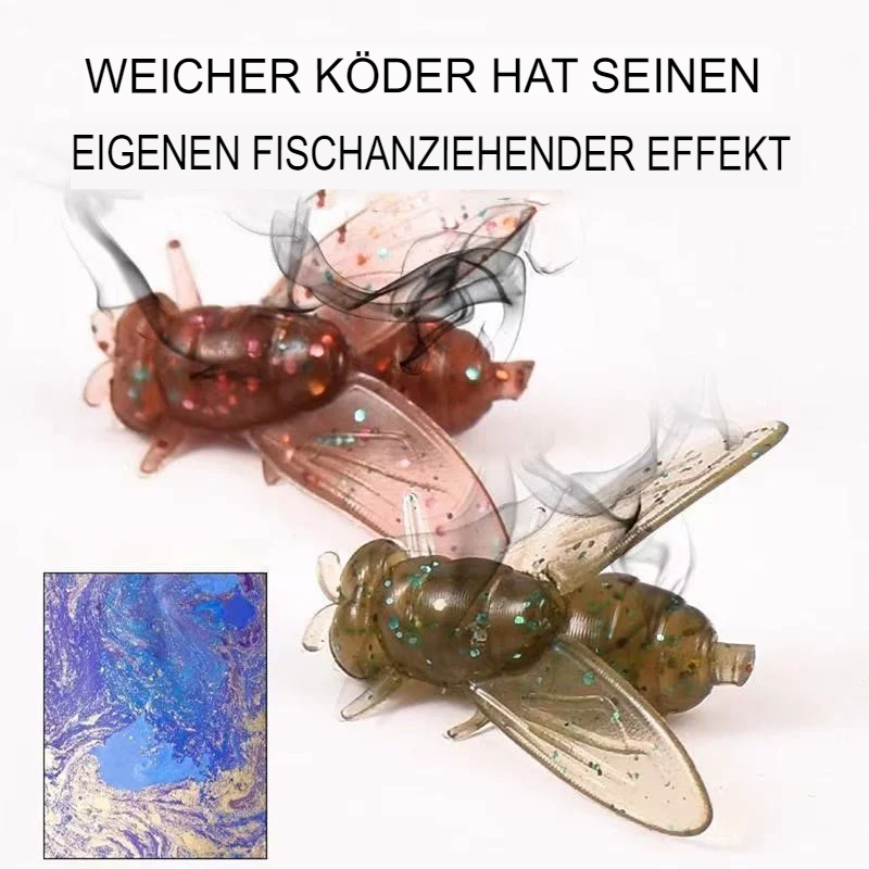 🔥Kaufen 1 und Erhalten 1🎣Metall-Propellerfliegen-Falschköderhaken