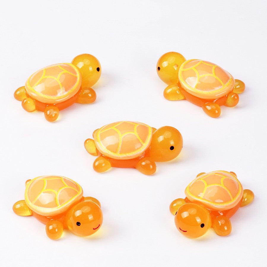 Turtle Lucky Bag Cartoon luminous Mini Turtle Ornaments, DIY Ocean landscape Decoration