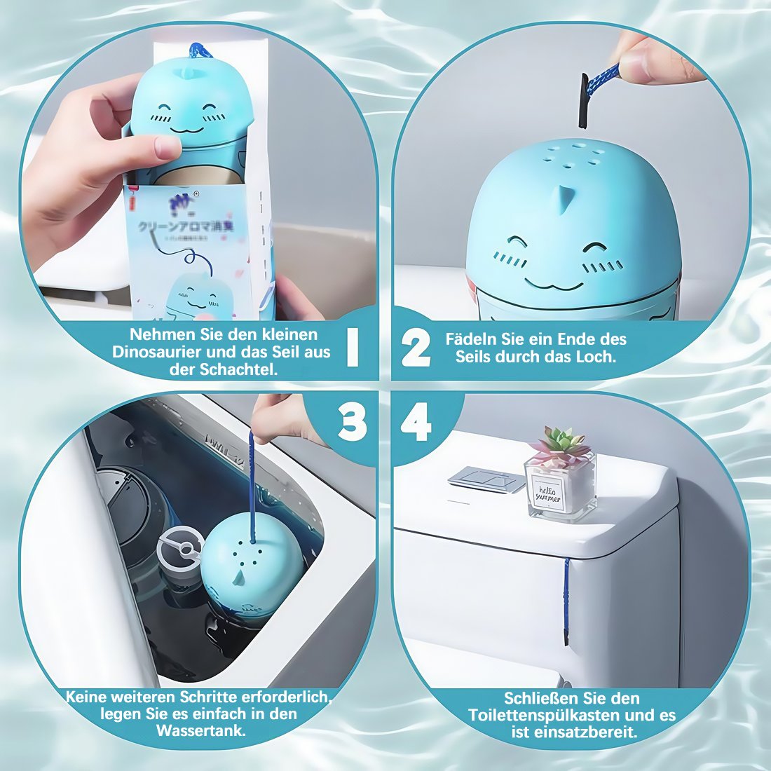 🎉LETZTER TAG 50% Rabatt- Toilettenreiniger & Toilettendeodorant Wonder💦