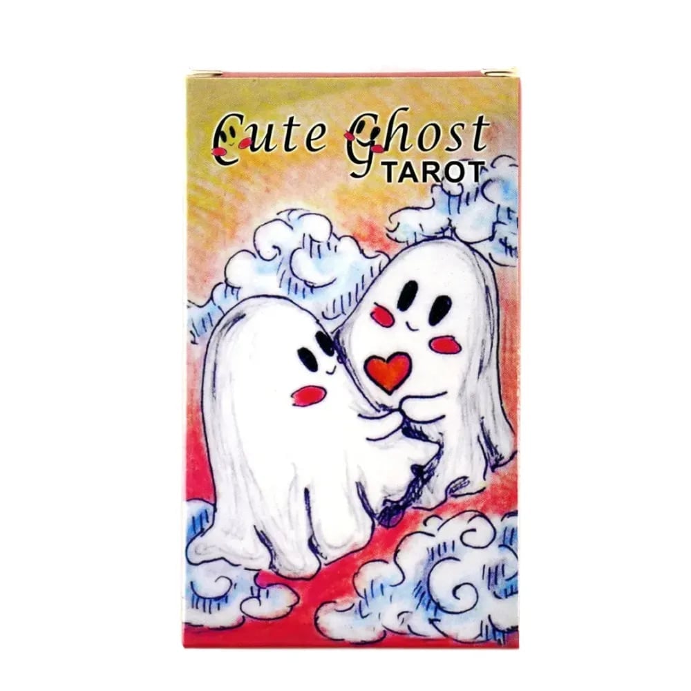 🎁TikTok Last Day Sale - 70% OFF🎃👻 Ghost Tarot Card (Comes with a free tarot card pouch upon purchase)