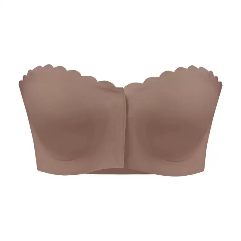 🏆Letzter Tag 49% Rabatt❤️ Nahtloser, trägerloser Bandeau-BH mit Frontverschluss
