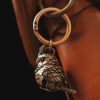 Handmade Bronze Cockatiel Bell