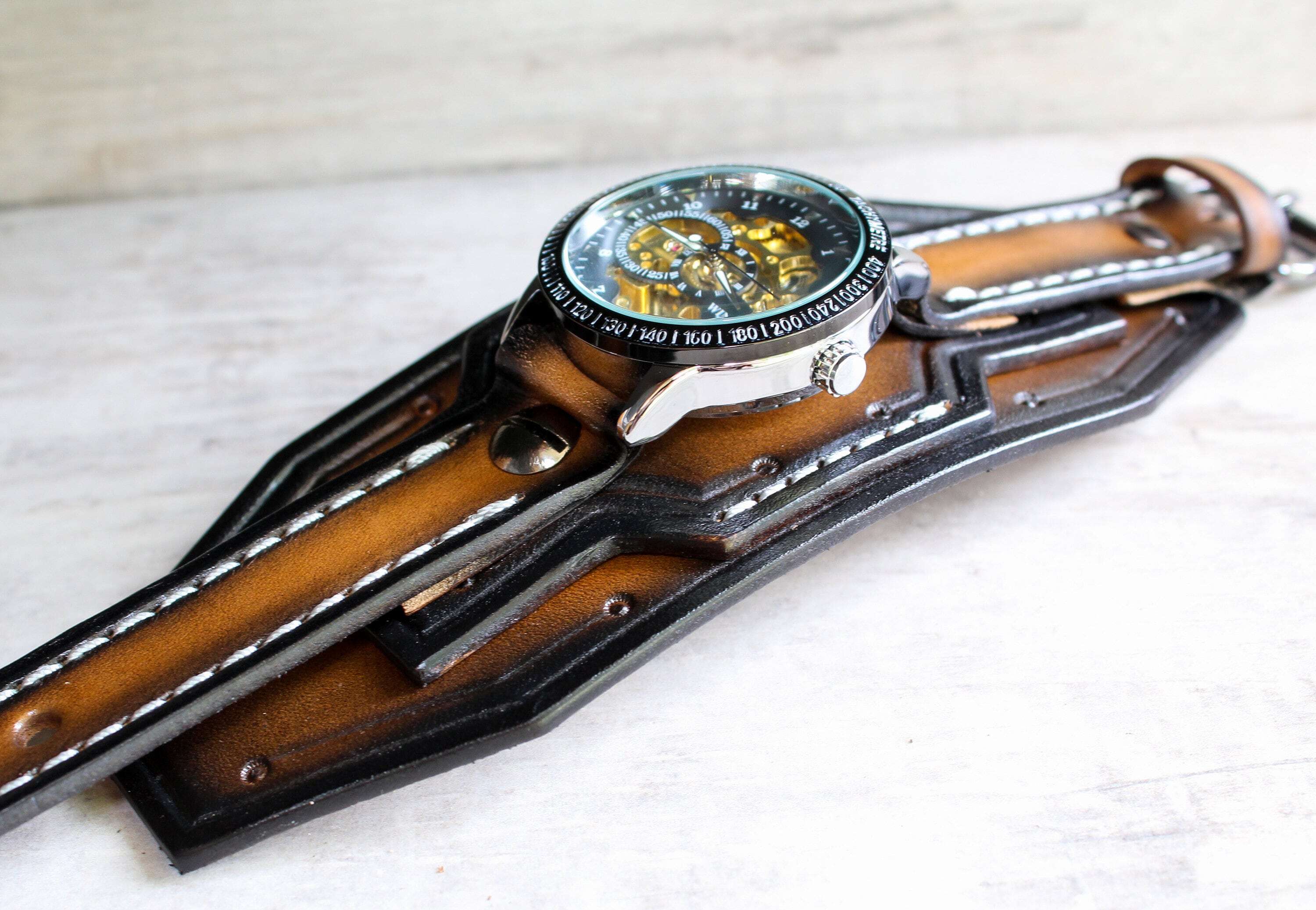 Men's Steampunk Waterproof Wrist Watch - Free Shipping Today