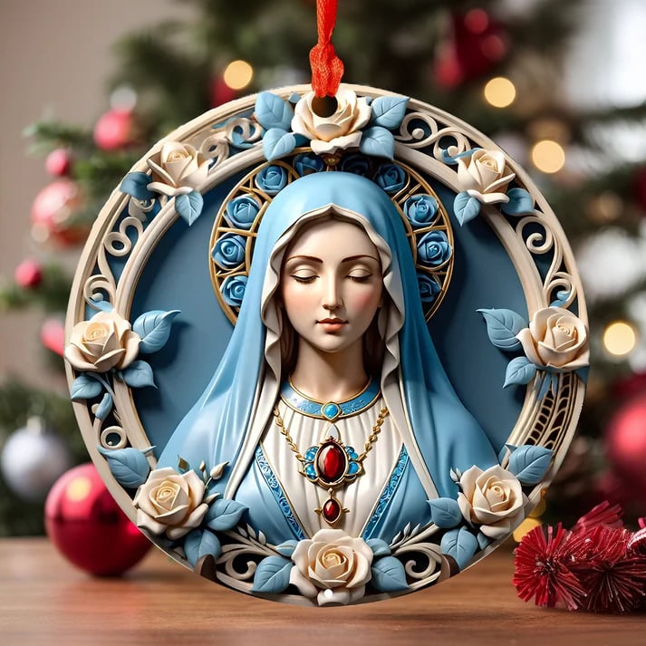 Blessed Virgin Mary Ornament