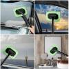 Windshield Cleaning Tool with 4 Washable Microfiber Pads