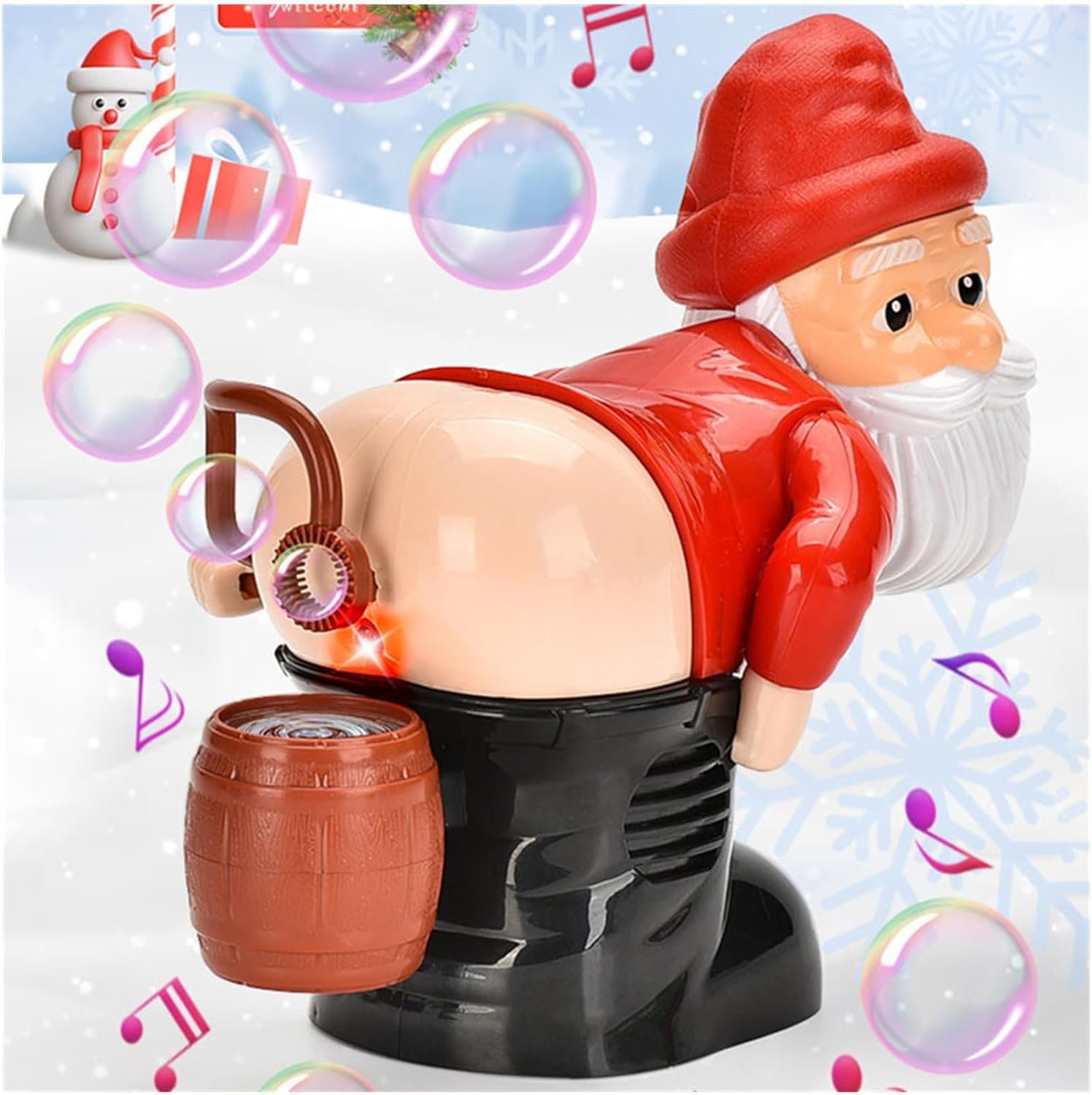 🔥LAST DAY 49% OFF🔥Funny Santa Claus bubble modeling of the fart fart