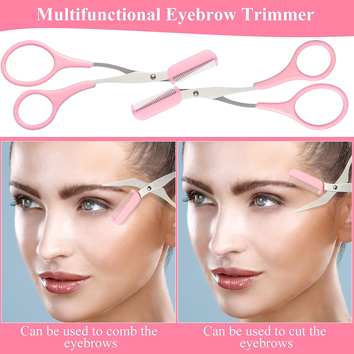 🎄Early Christmas Sale 48% OFF-Eyebrow Trimmer Scissor(BUY 2 GET 2 FREE)