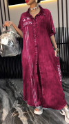 Women's Lapel Tencel Comfortable and Fashionable Dress