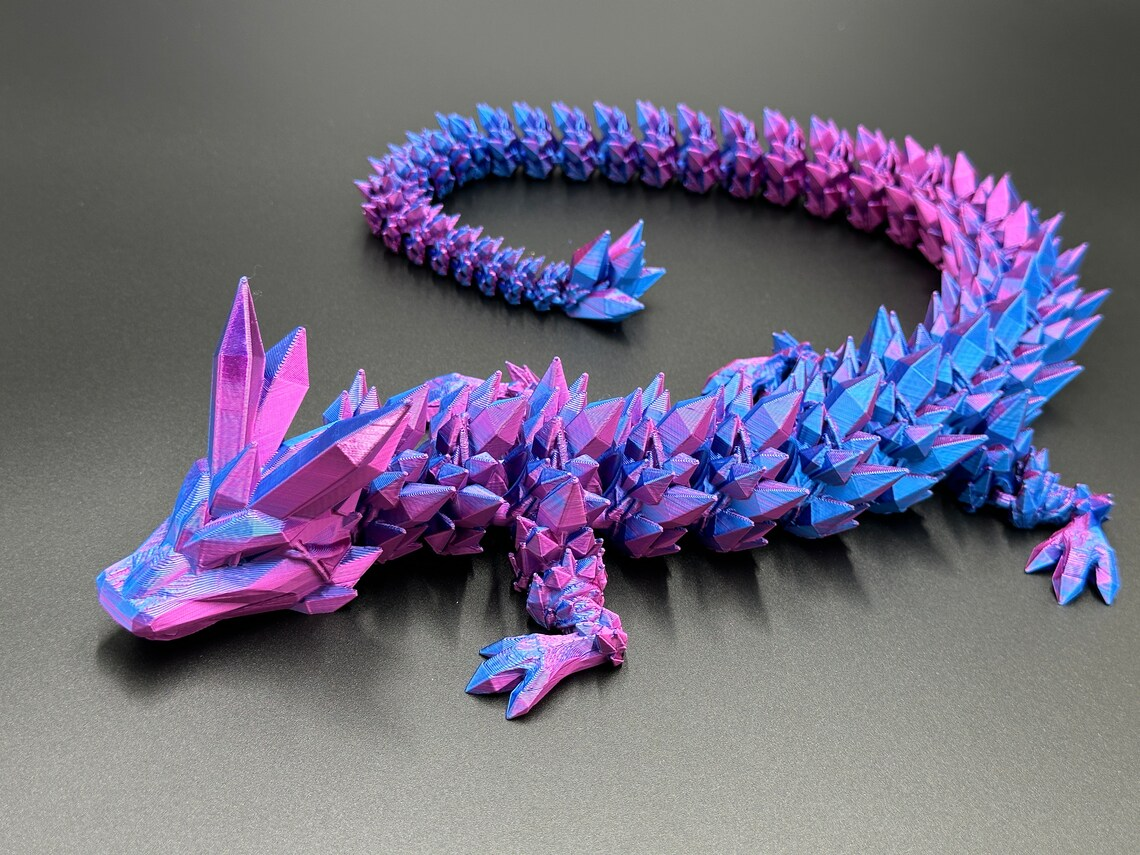 🎉LAST DAY -70%OFF - 🔥Mythical 3D Printed Crystal Dragon⚡Buy 2 Get Free Shipping