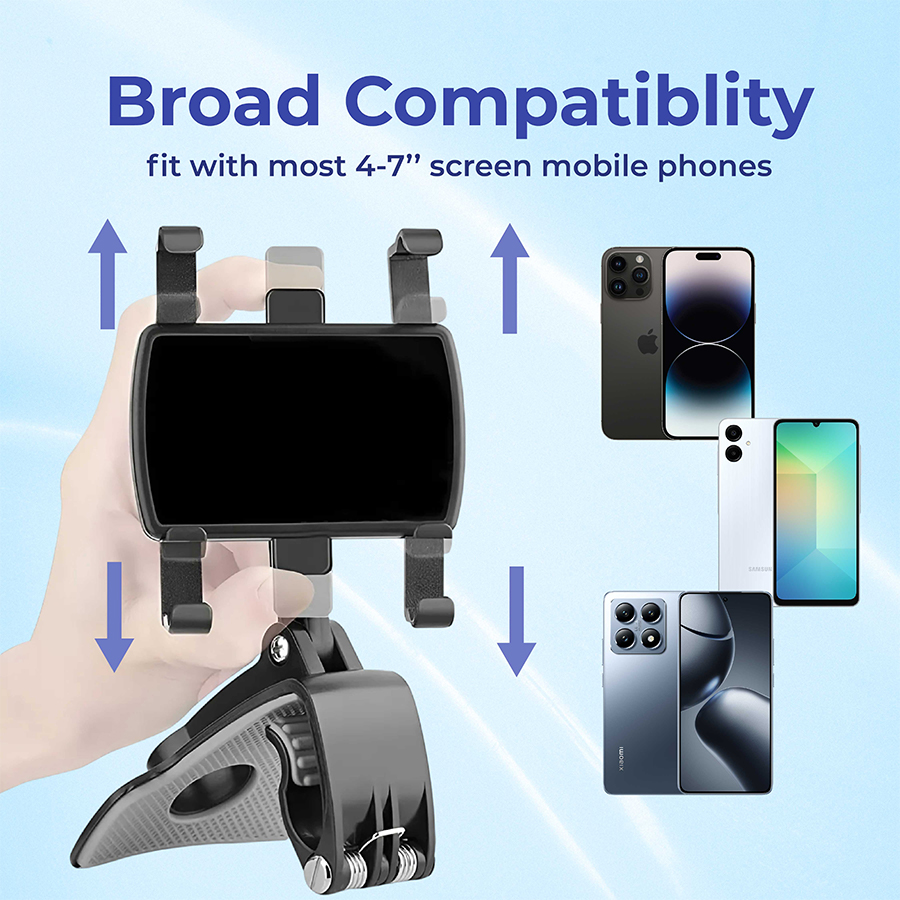 🔥Last Day Promotion 70% OFF🔥Universal 360° Dashboard Phone Holder⚡Buy 3 Get 1 Free
