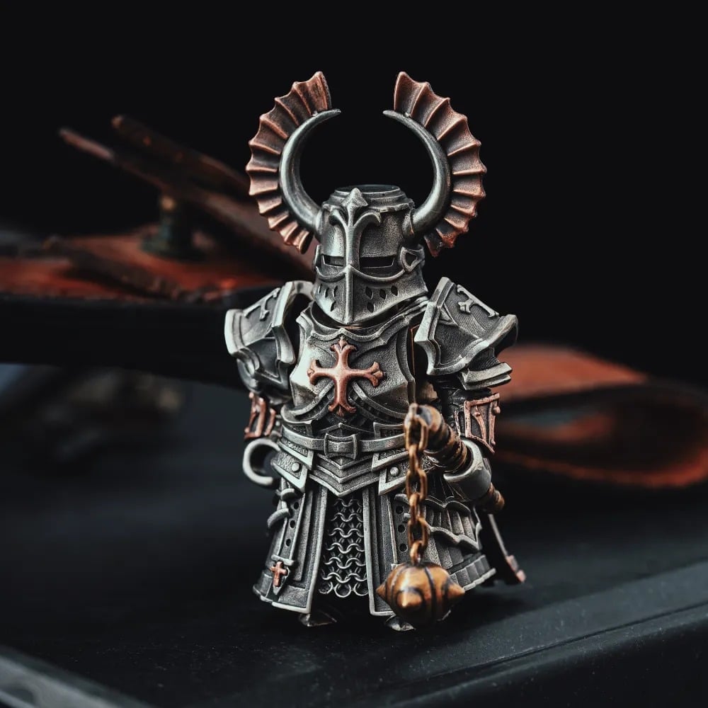 🎁TikTok Last Day Sale - 70% OFF🔥Desktop Warrior Detachable Copper Crusader Figurine