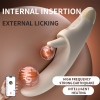 P8 Soft Tongue Licking Rotation G Spot Vibrator