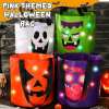 🎃 GlowPump LED Halloween Candy Bags (3 Pcs Set) ✨